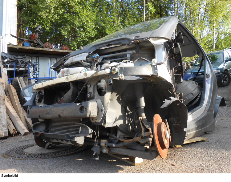 Einbruch in Lagerhalle