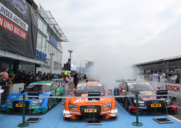 Dreifachsieg für Audi beim DTM-Finale