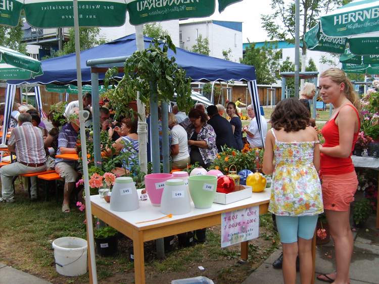 Sommerfest in der Permoserstraße