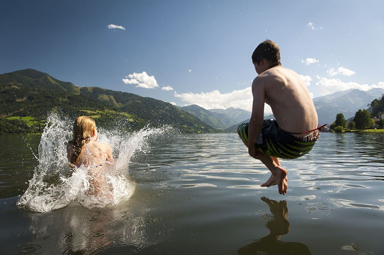 Beim Baden auf Nummer sicher gehen