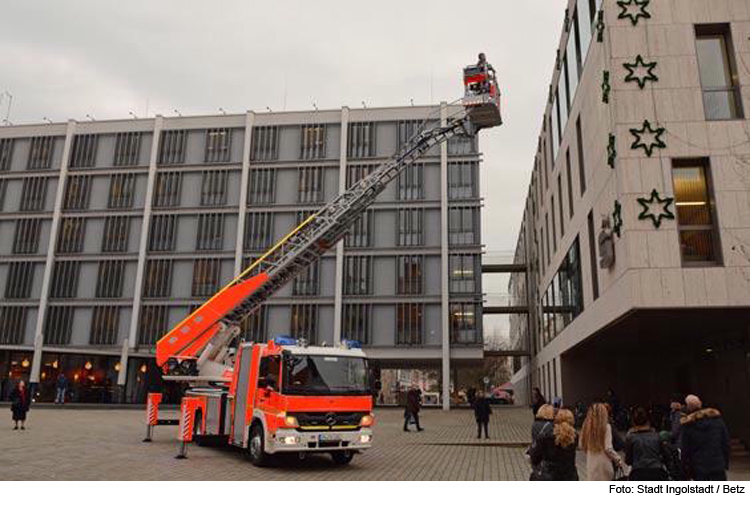 Neue Drehleiter für die Feuerwehr