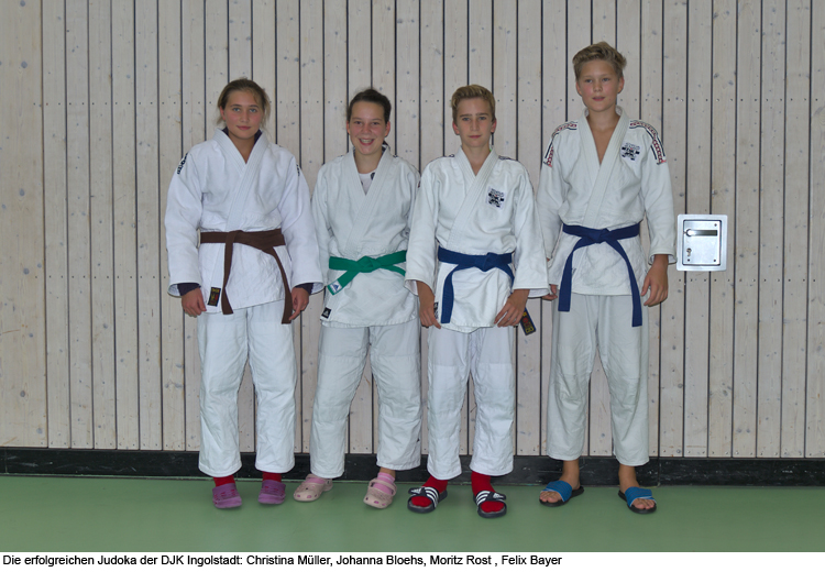 Erfolgreiche DJK-Judokas