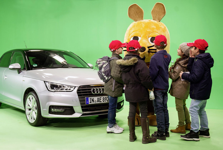 Die Maus bei Audi