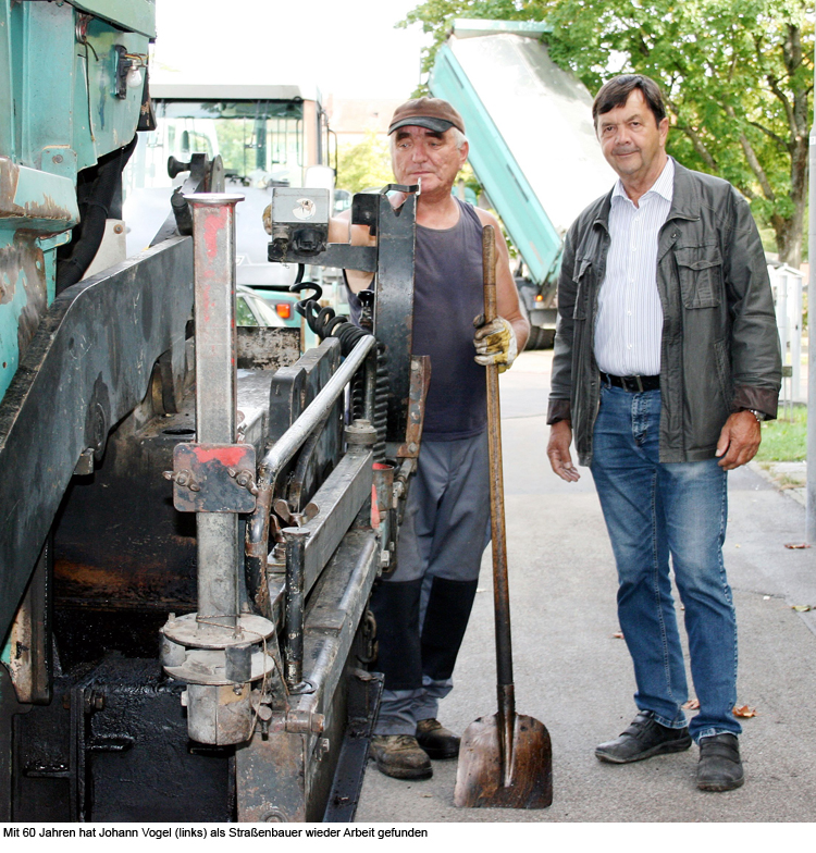 „Arbeit ist Arbeit und schaffen muss man überall“