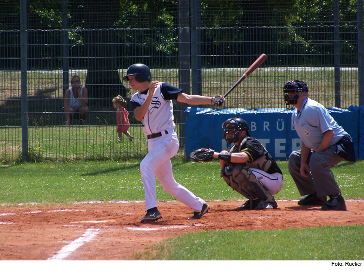 Baseballer mit überzeugendem Doppelsieg