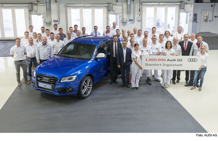 1 Million Audi Q5 produziert