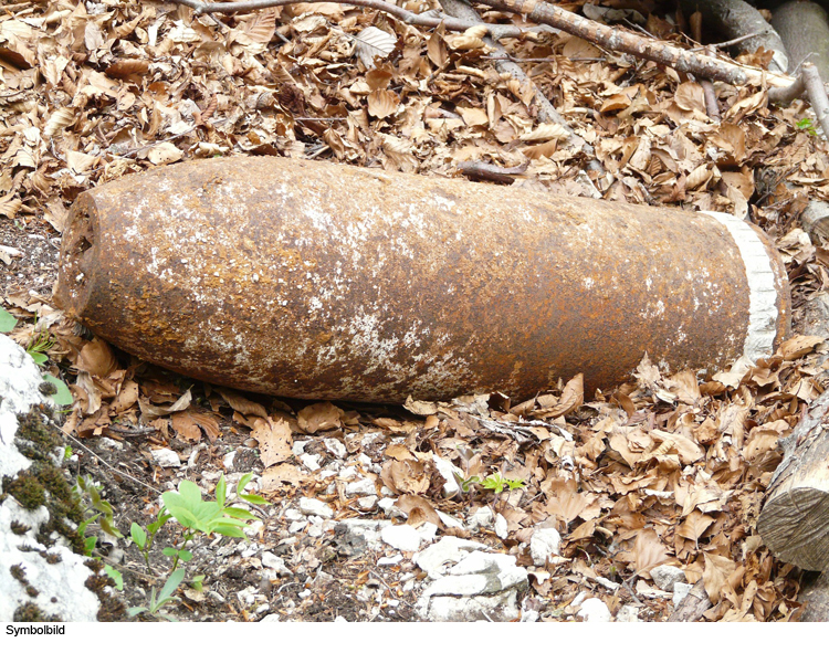 Bombe entschärft