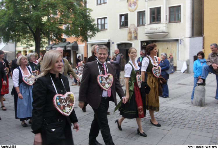 Festzug zum Ingolstädter Volksfest