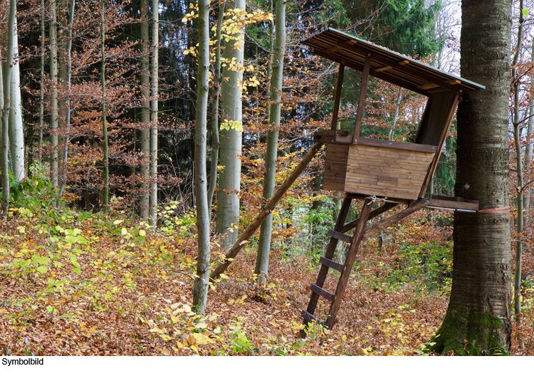 Gleich mehrere Jagdkanzeln beschädigt