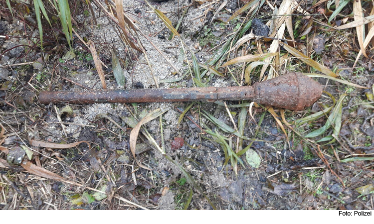 Panzerfaust gefunden