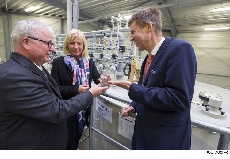 Hoher Besuch bei Audi