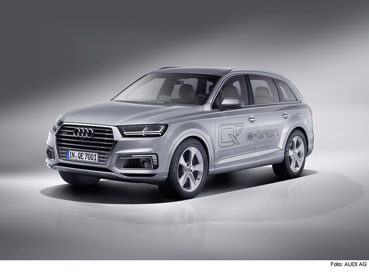 Neuer Q7 e-tron ab März bestellbar