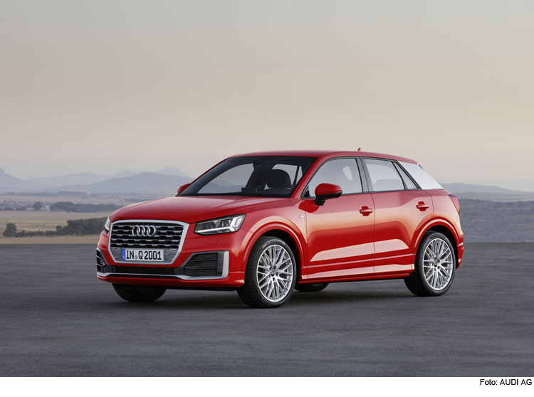 Jung & provokant: der neue Audi Q2