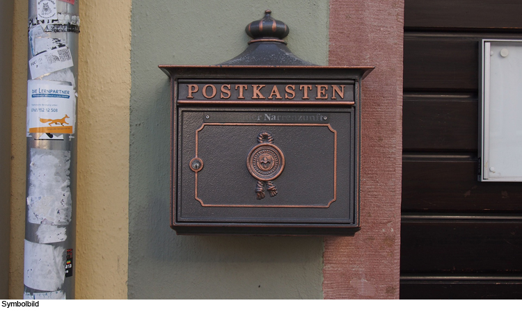 Briefkasten beschädigt