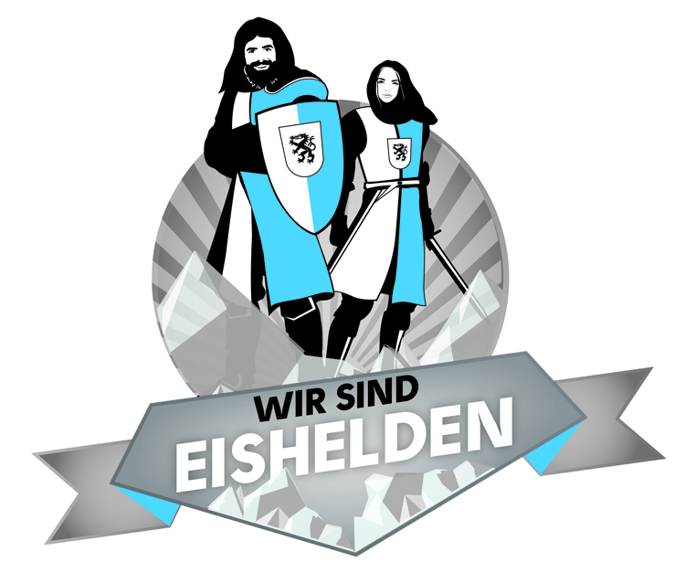 „Eishelden“ retten die Eisbahn am Schloss