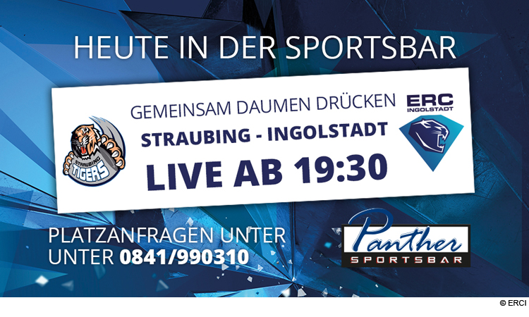 Panther-Spiel live in der Sportsbar