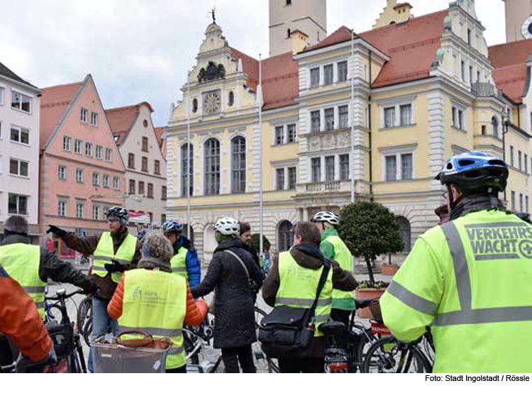 Fahrradfreundliche Stadt