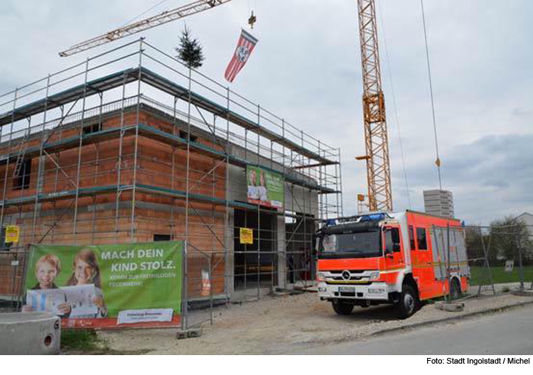 Neues Feuerwehrgerätehaus in Irgertsheim