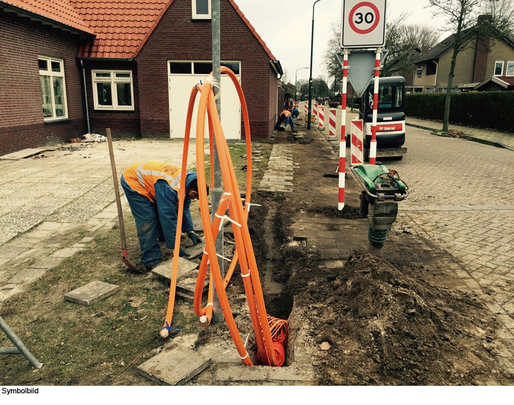 Verkehrsbehinderung durch Baustelle