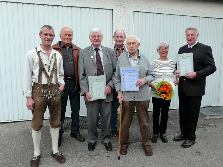 Ehrungen beim Obst- und Gartenbauverein