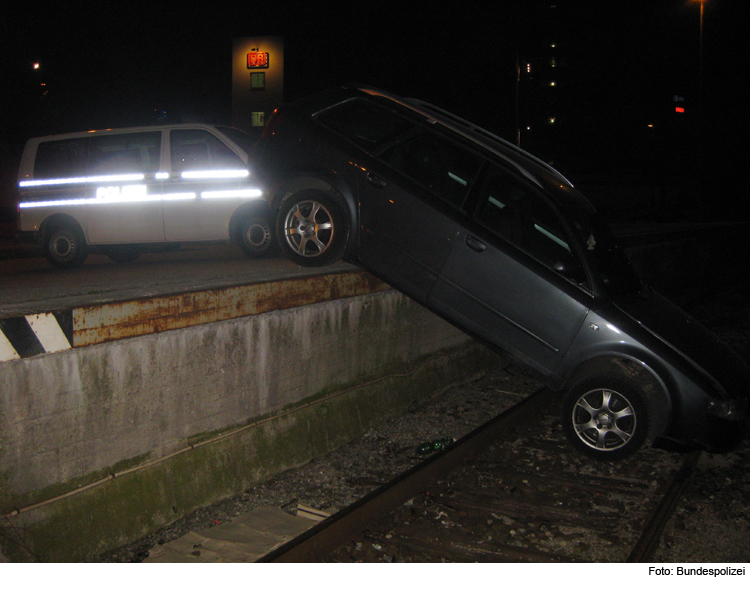 Eine kuriose Meldung aus den Berichten der Bundespolizei