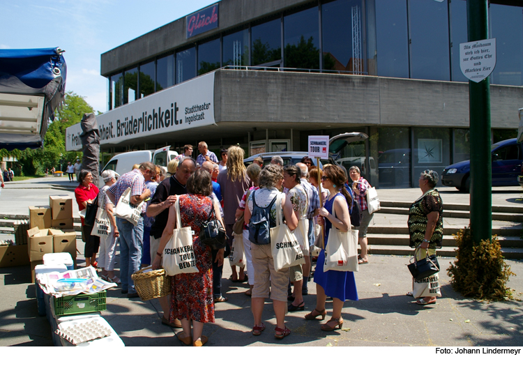 Frühlingstour über den Wochenmarkt