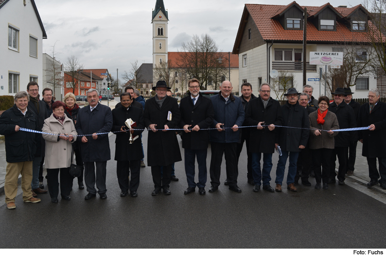 Ortsdurchfahrt Münchsmünster offiziell frei gegeben