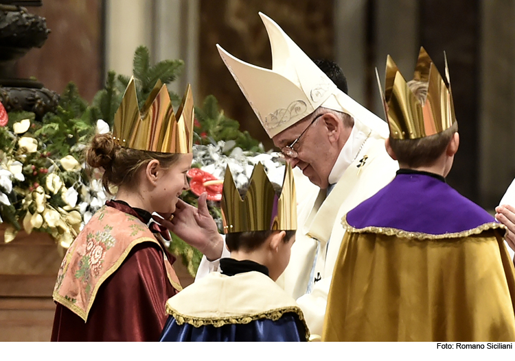 Sternsinger aus Bistum Eichstätt beim Papst