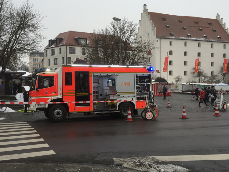 Nach dem Brand in der Theatertiefgarage