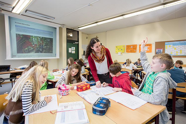 Die Anmeldung in der Tilly-Realschule läuft derzeit