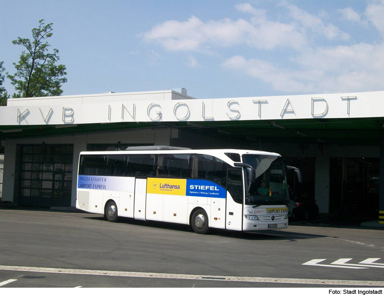 Ingolstädter Airport-Express seit einem Jahr erfolgreich im Stundentakt