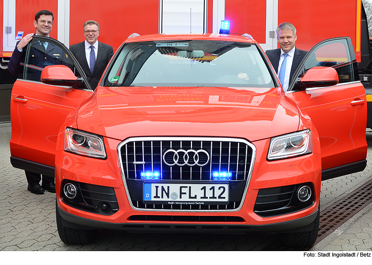 Neue Kommandowagen für die Feuerwehr