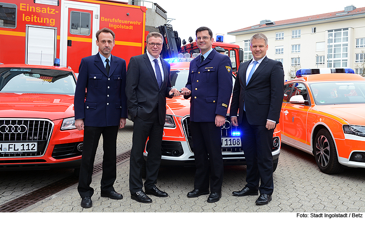 Neue Kommandowagen für die Feuerwehr