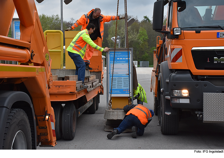 Endlich wieder mehr Parkplätze