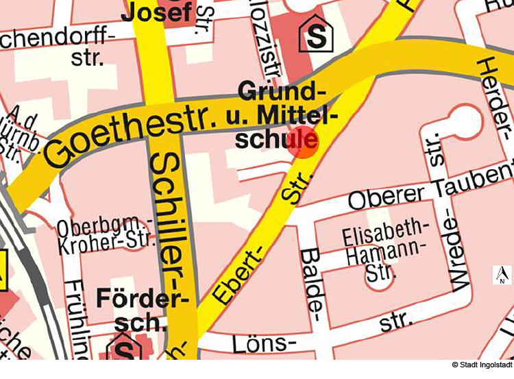 Friedrich-Ebert-Straße halbseitig gesperrt