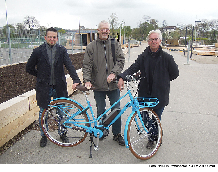 Mit dem Fahrrad zur Gartenschau