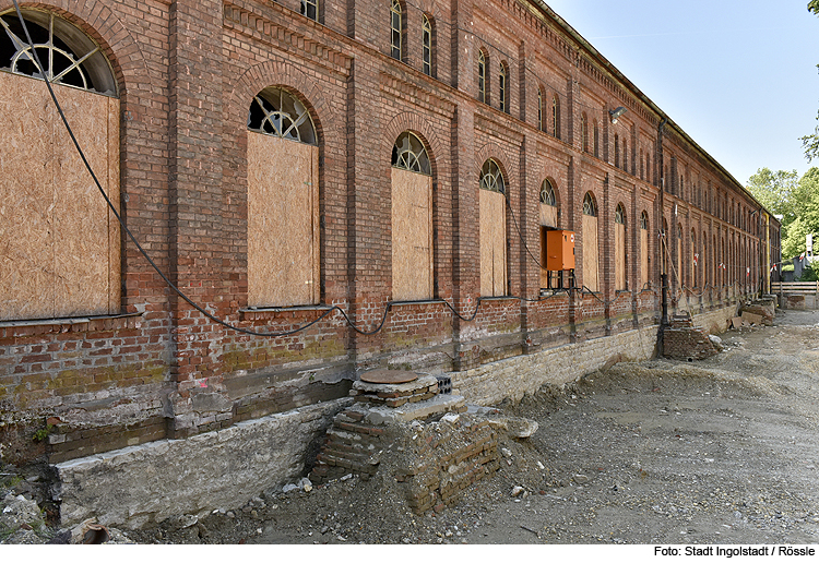 Gießereihalle: Archäologen begleiten Erdaushub