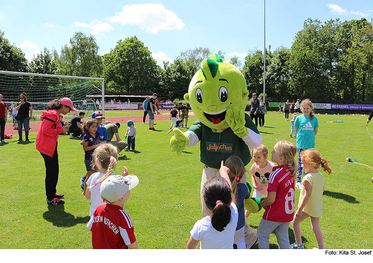 Sportolympiade im Kindergartens St Josef