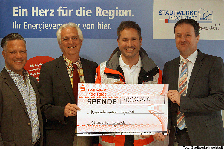 Stadtwerke spenden für Kriseninterventionsdienst