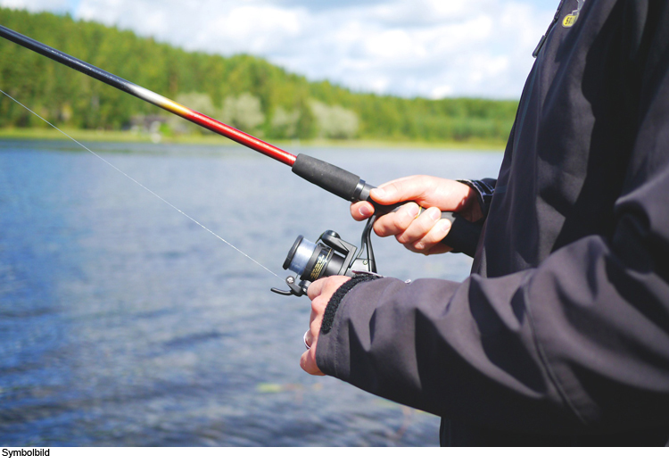 Schwarzfischer am Auwaldsee angetroffen