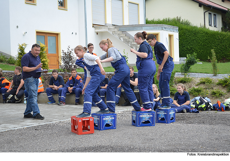 Kreisjugendfeuerwehrtag in Tegernbach