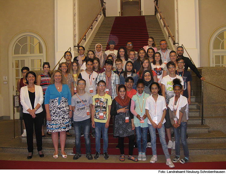 Eine Schulstunde im Bayerischen Landtag