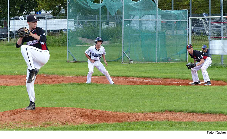 Weitere Doppelniederlage für TV-Baseballer