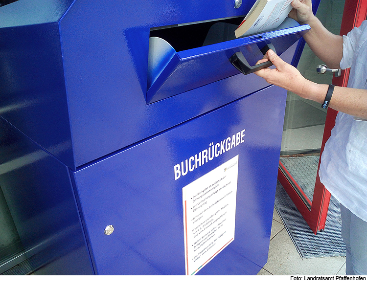 Medienrückgabe rund um die Uhr