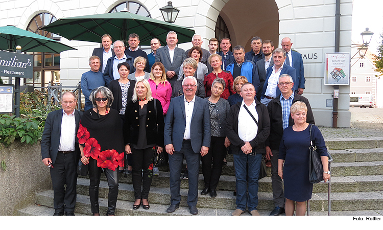 Delegation aus Tarnów im Landkreis PAF