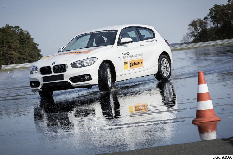 Jetzt besteht wieder die Gefahr von Aquaplaning