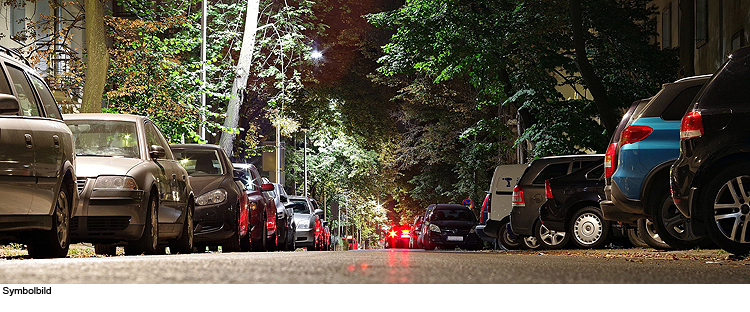 Parkplatzprobleme in innerstädtischen Wohngebieten