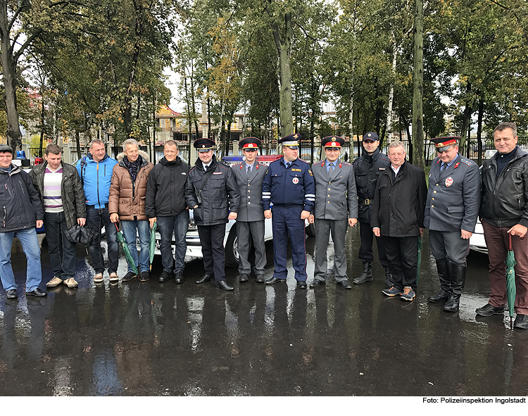 Polizeiaustausch mit dem Zentralbezirk Moskau