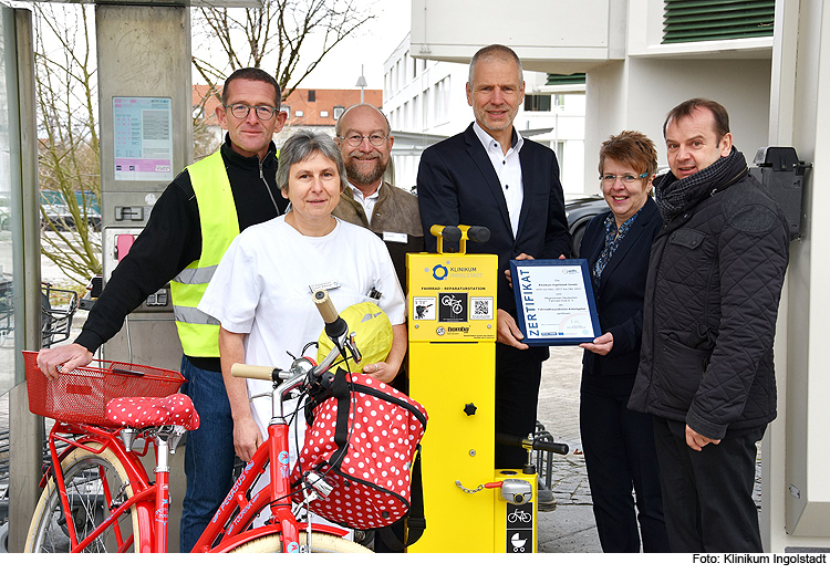 Klinikum ist fahrradfreundlicher Arbeitgeber