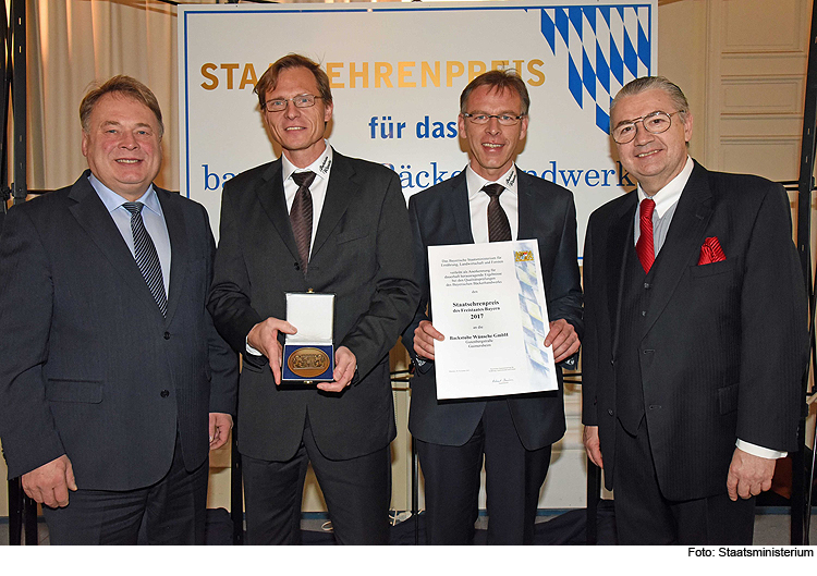 Backstube Wünsche erhält Staatsehrenpreis 2017